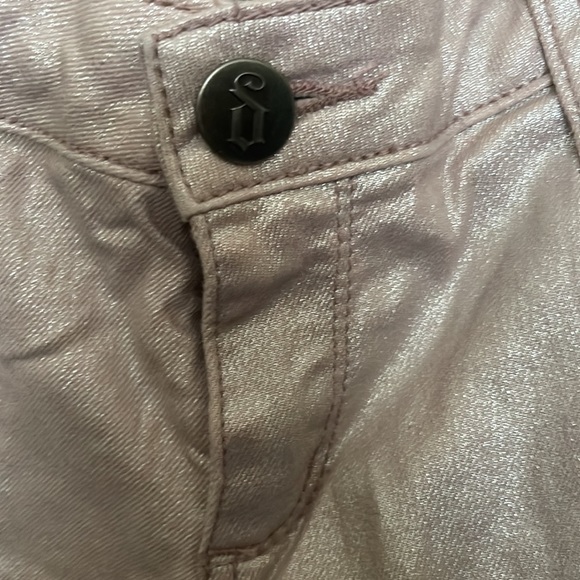 Pink dust color pants by DECREE - Picture 4 of 8